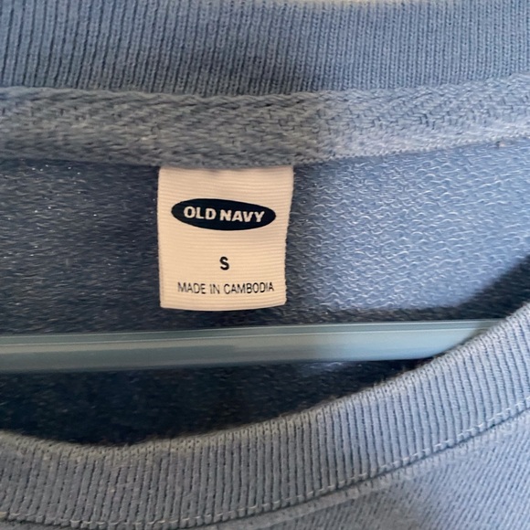 Old Navy Sky Blue Crewneck sweatshirt - Picture 3 of 4